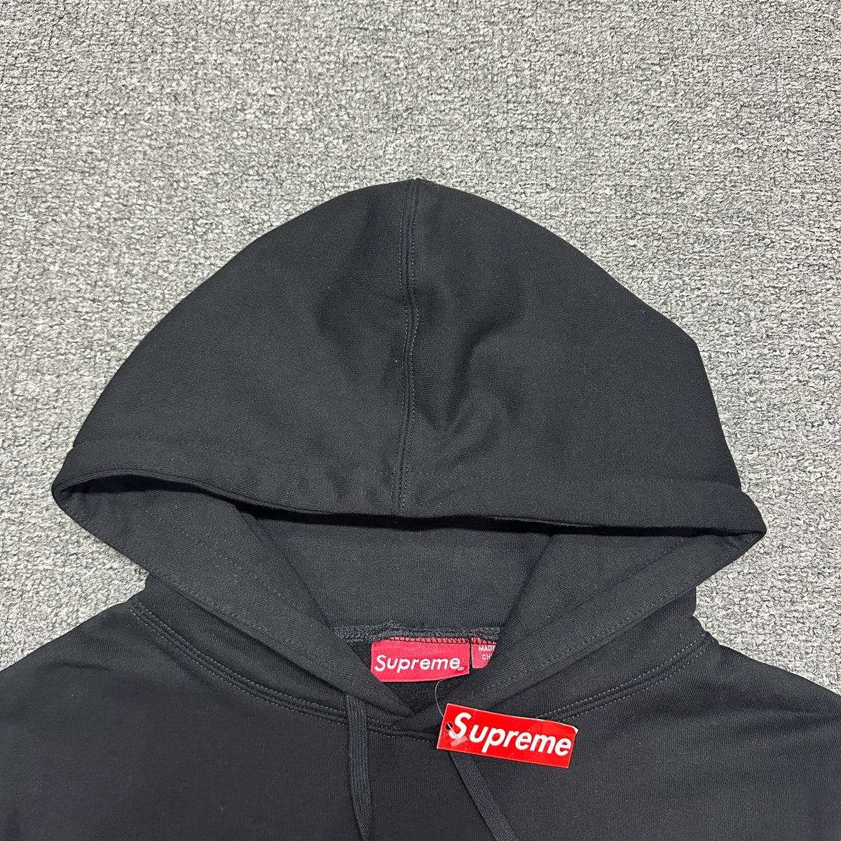 Supreme Plain Blank / Pre-Production Sample Heavyweight Pullover Hoodie