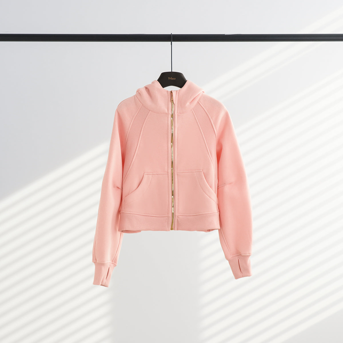 Lululemon Scuba Oversized Full-Zip Hoodie（Gold Zipper)