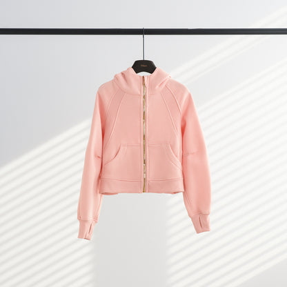 Lululemon Scuba Oversized Full-Zip Hoodie（Gold Zipper)
