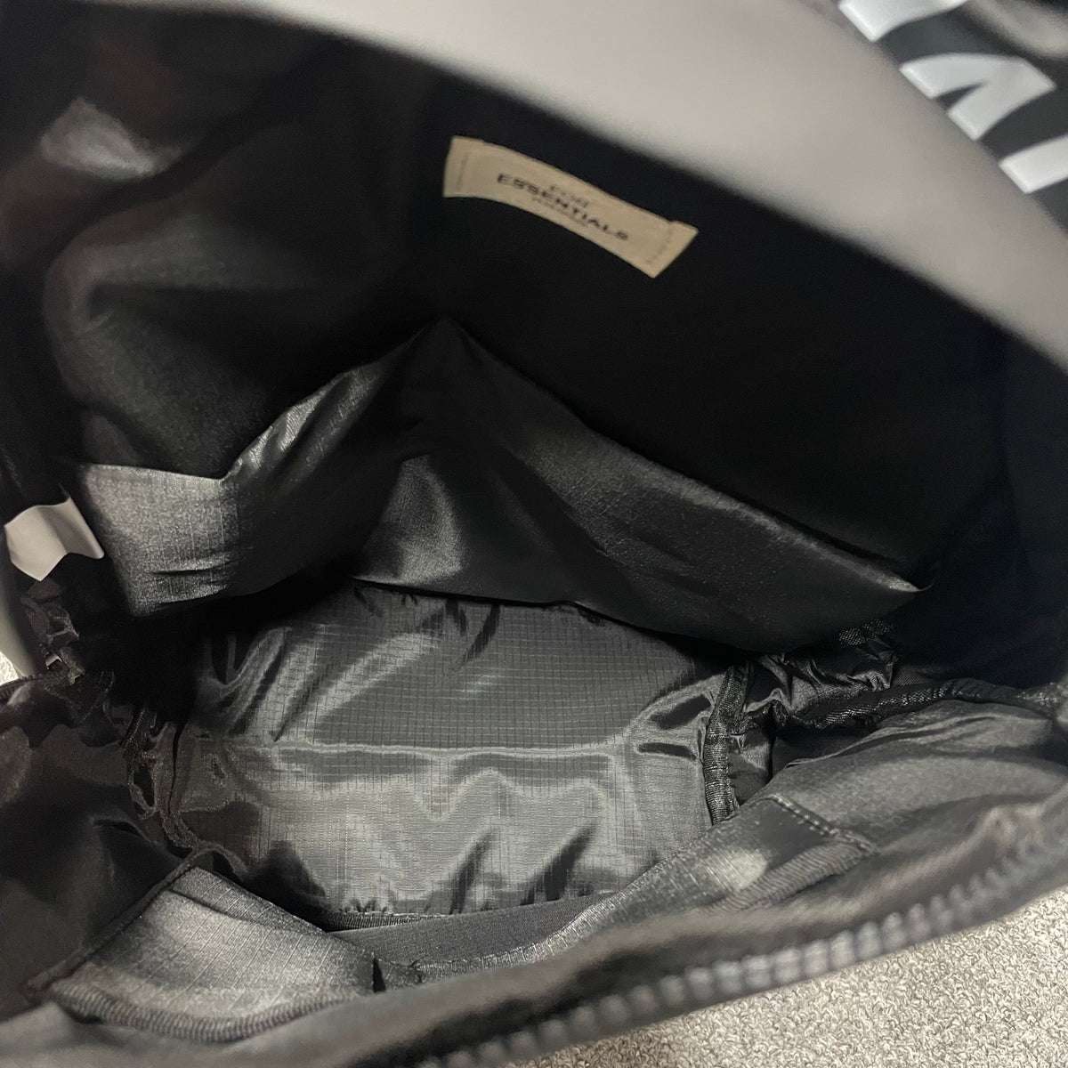 Fear of God Essentials Waterproof Matte PU Backpack