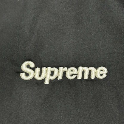 Supreme Satin Appliqué Zip Up Hooded Sweatshirt