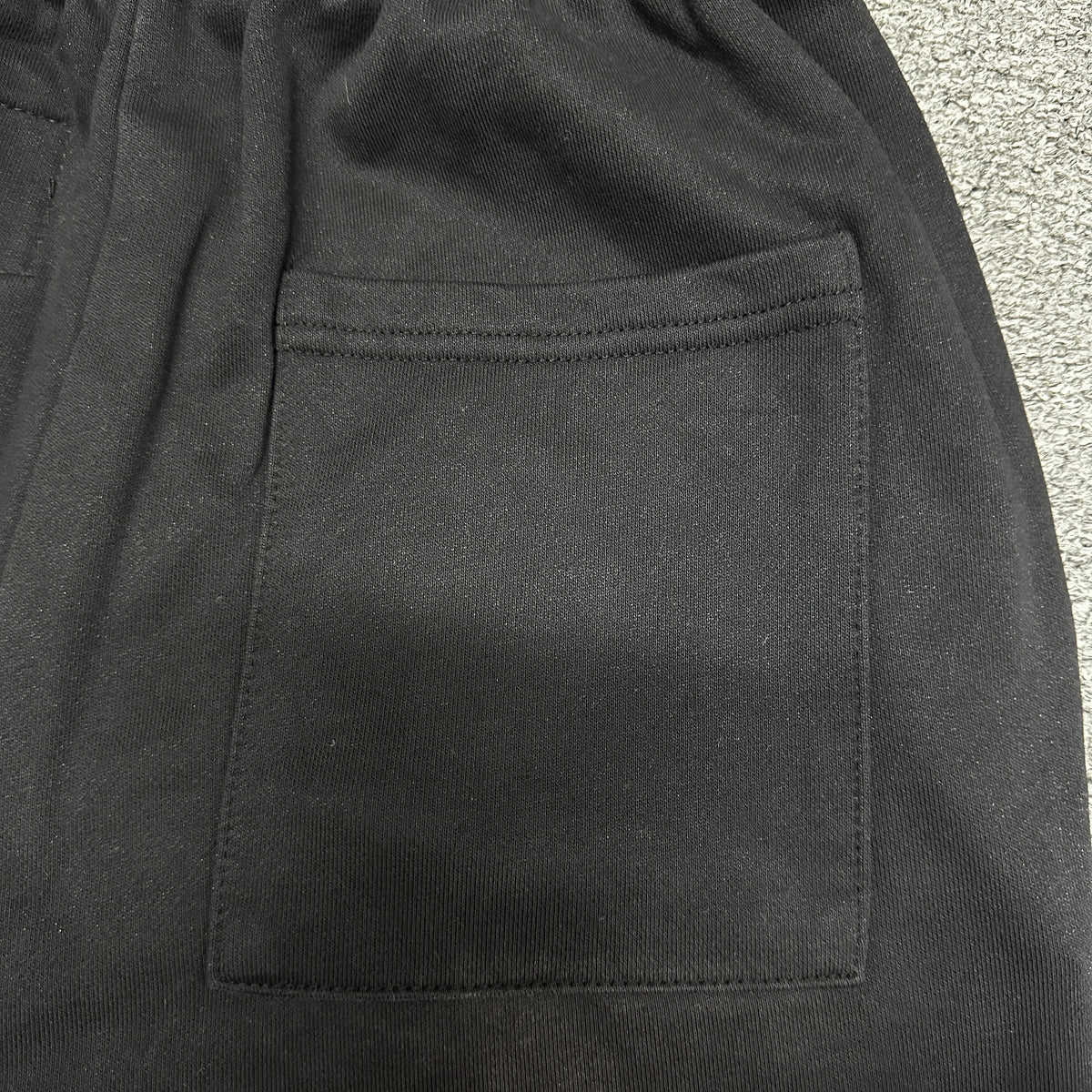 Hellstar Studios Racer Black Flame Flared Sweatpants