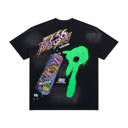 Hellstar Anti-Spray T-Shirt in Black