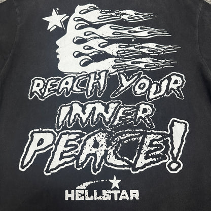 Hellstar Studios "Inner Peace" Skeleton Graphic T-Shirt