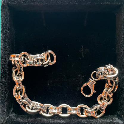 Large Paper Chain Bracelet" from Chrome Hearts