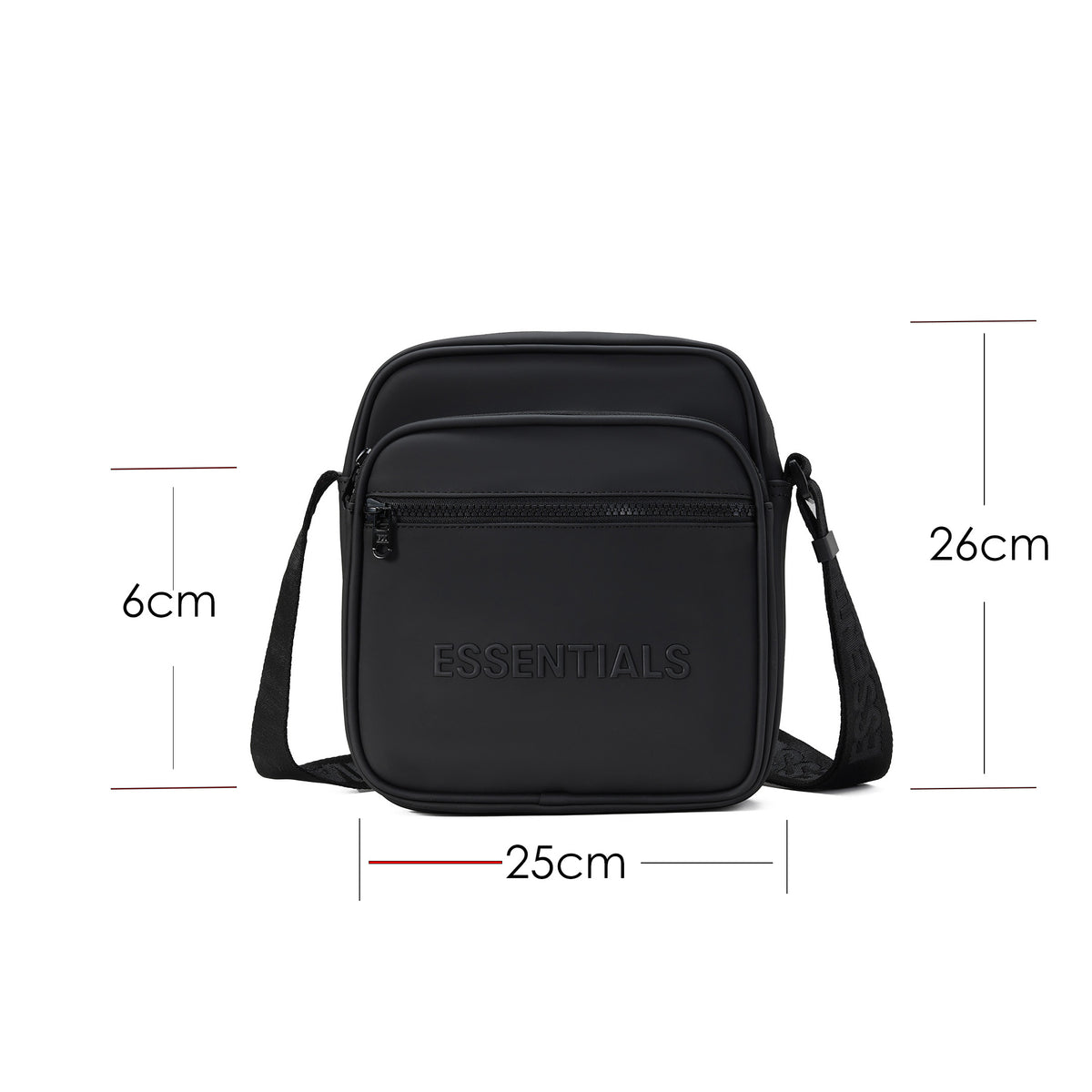 Fear of God Essentials Matte/Waterproof Crossbody Bag