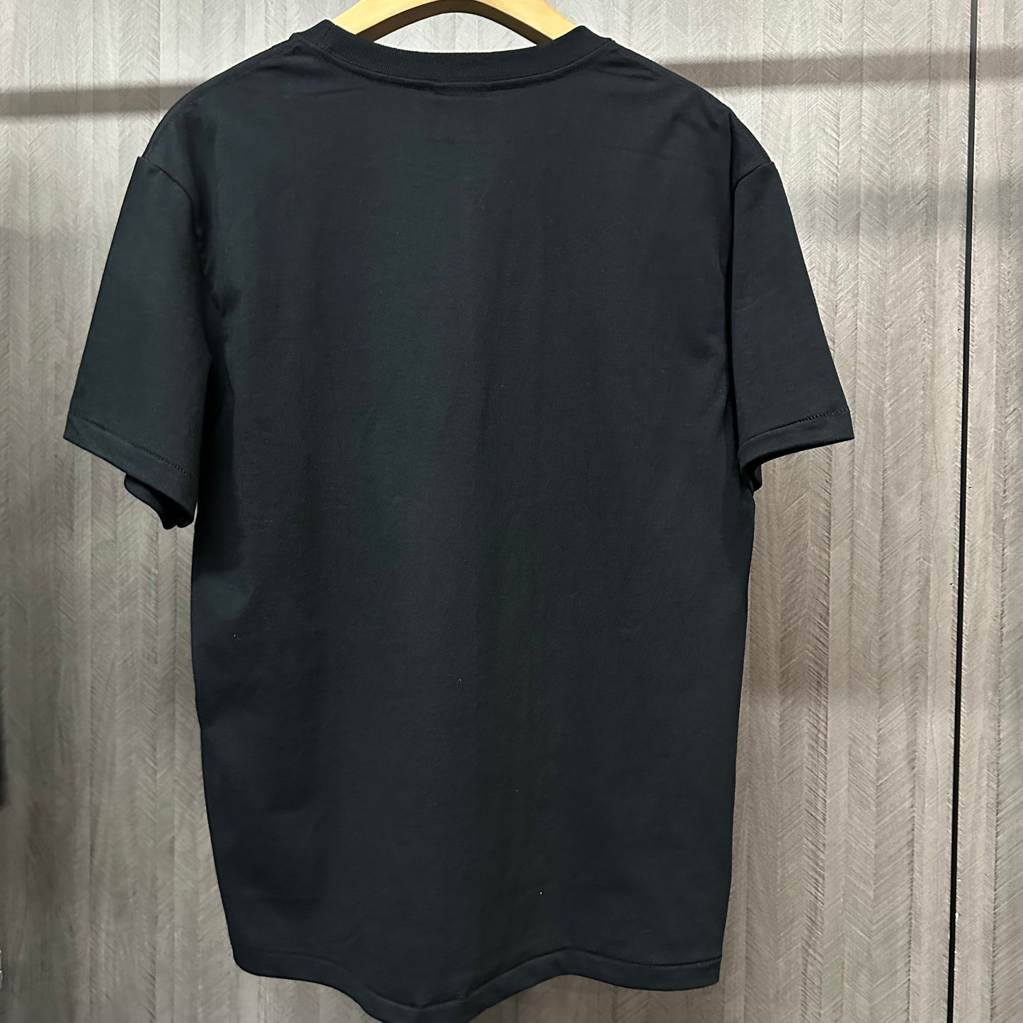 Black Sakura camo Ape Head graphic T-shirt front view