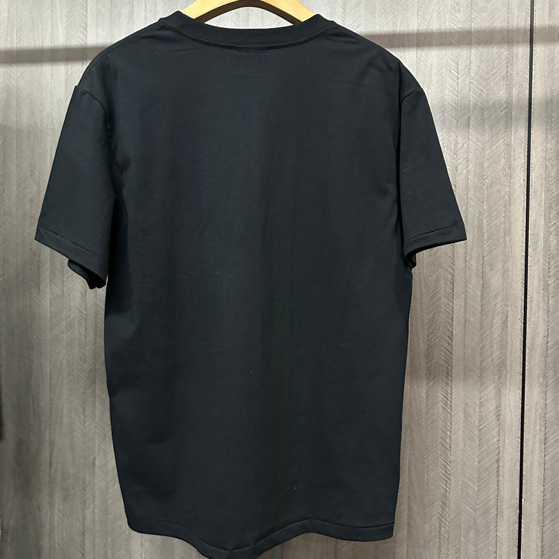 Black Sakura camo Ape Head graphic T-shirt front view