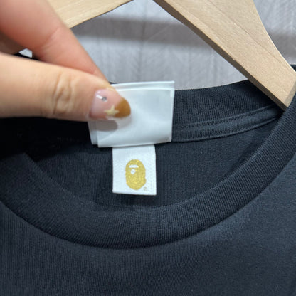 BAPE Graphic T-shirt crew neckline and woven neck label detail