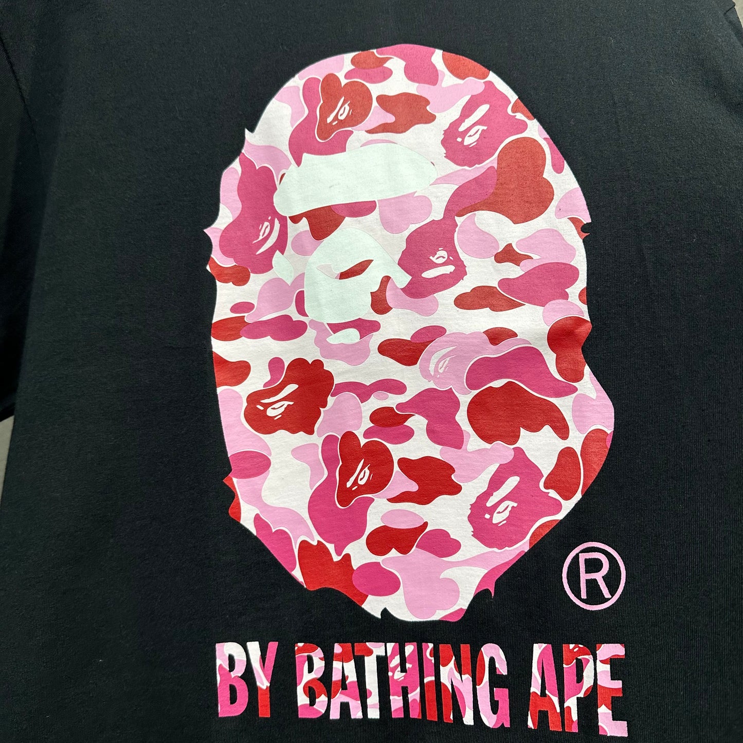BAPE Pink ABC Camo By Bathing Ape T-Shirt