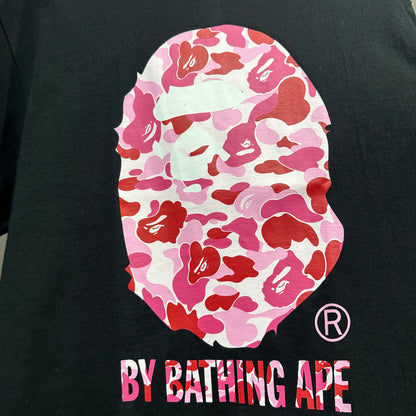 BAPE Pink ABC Camo By Bathing Ape T-Shirt