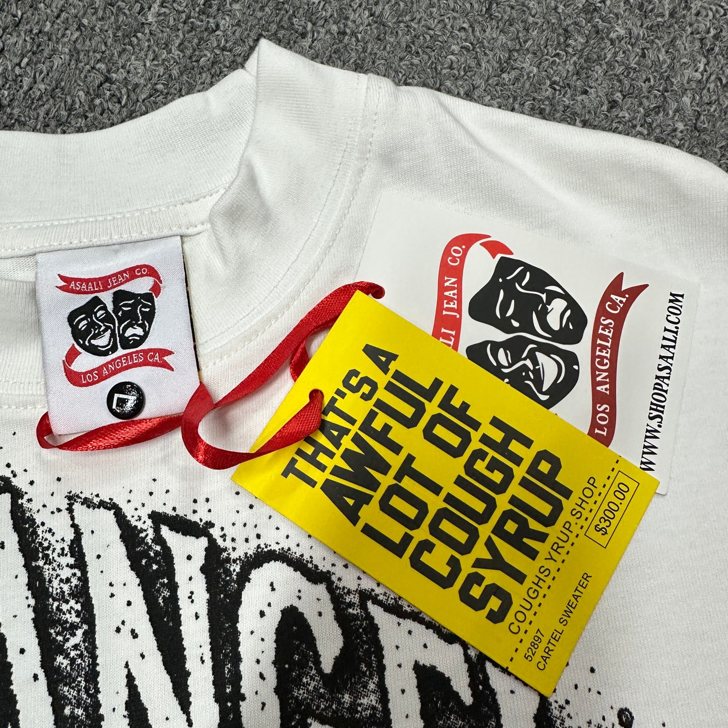 The Asaali x That's A Awful Lot Of Cough Syrup "Cokefest" T-Shirt