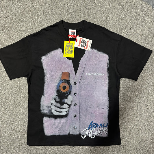 The Asaali x Jay Guapo "Pink Cardigan" T-Shirt
