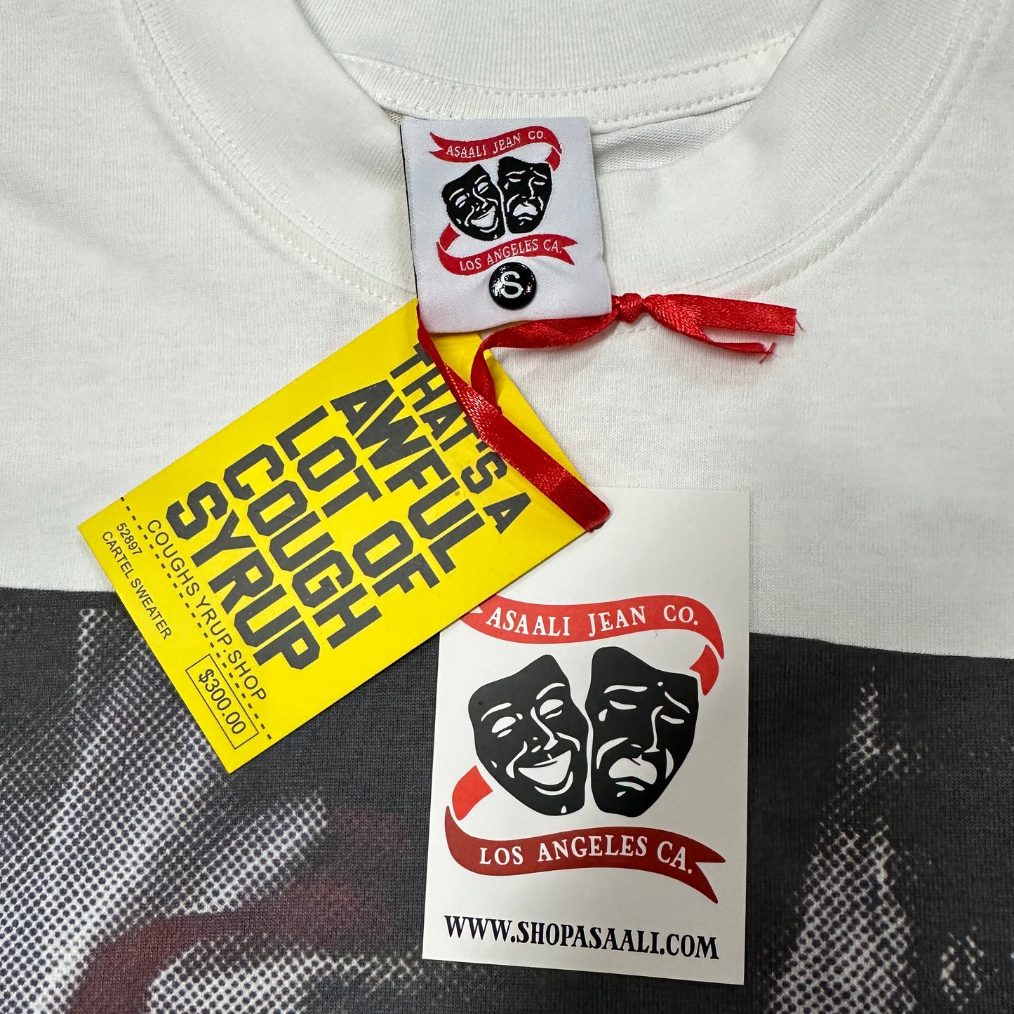 The Asaali x That's A Awful Lot Of Cough Syrup Walking T-Shirt