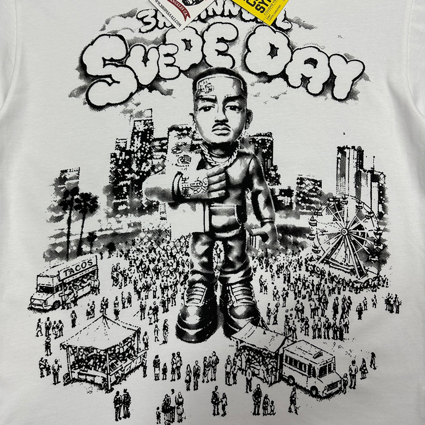 The official Asaali "$uede Day" T-Shirt