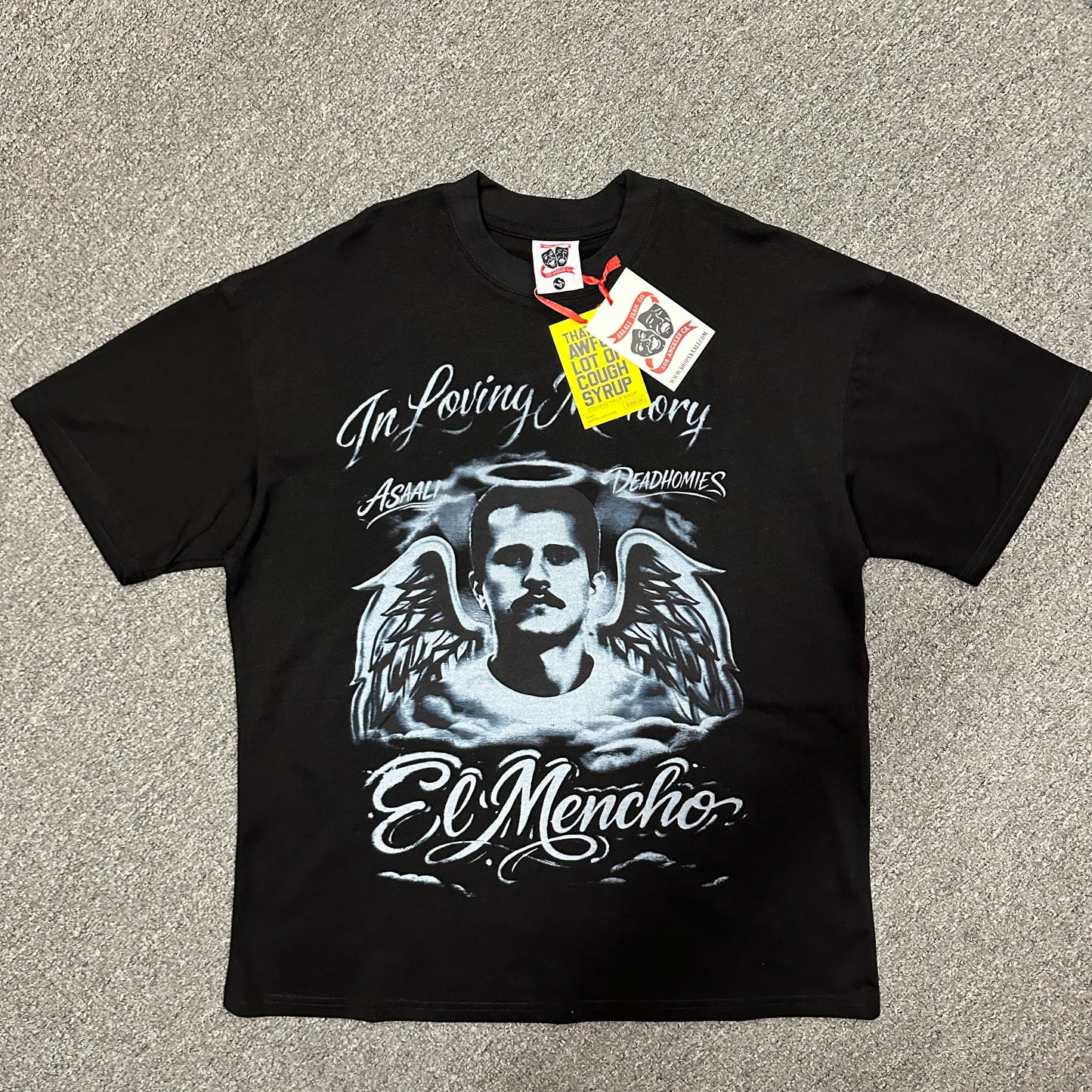The Asaali x Deadhomies "El Mencho" T-Shirt