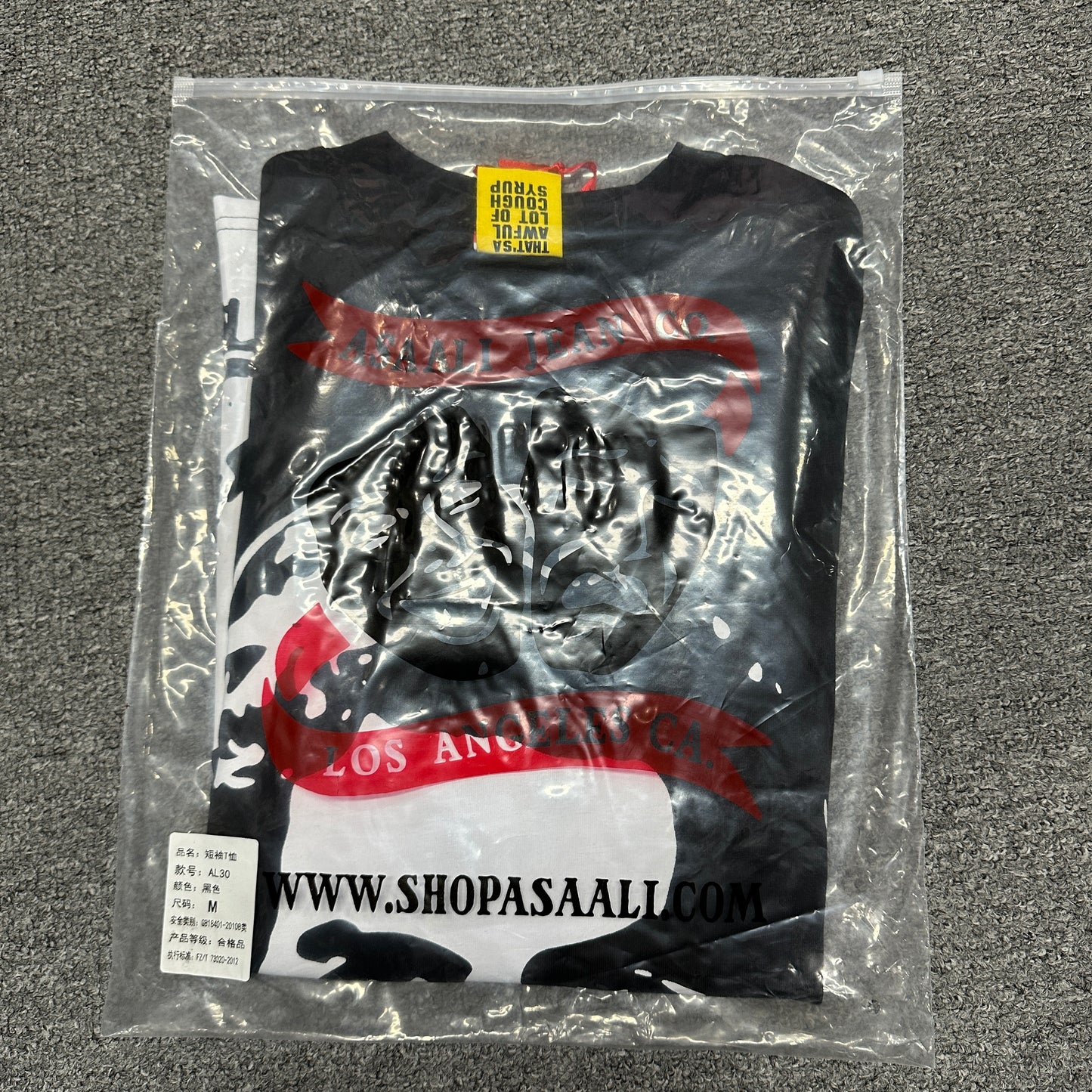 The Asaali x That's A Awful Lot Of Cough Syrup El Chapo T-Shirt