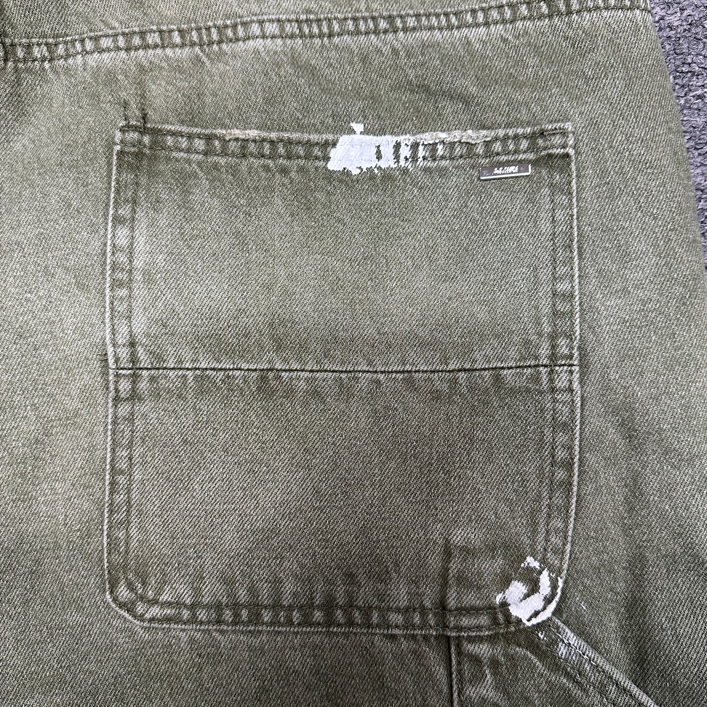 AMIRI Painter Cargo Jeans Olive Green