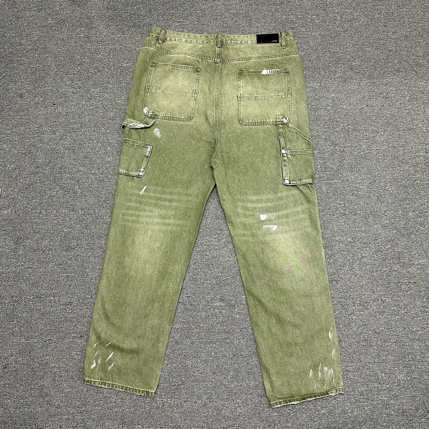 AMIRI Painter Cargo Jeans Olive Green