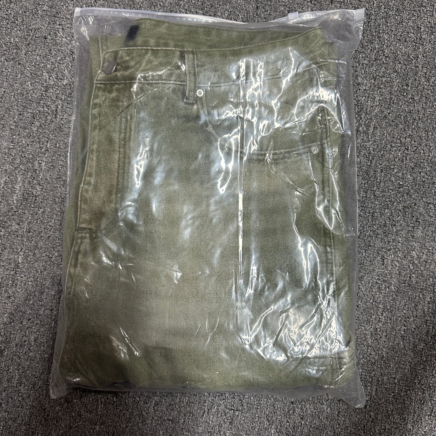 AMIRI Painter Cargo Jeans Olive Green