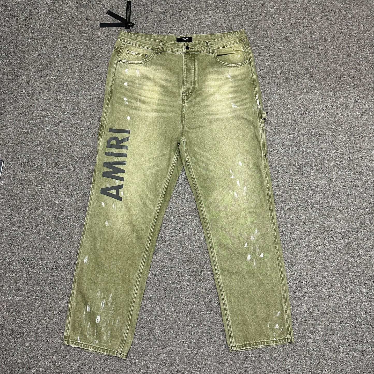 AMIRI Painter Cargo Jeans Olive Green