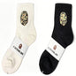 BAPE Color Camo Ape Head Socks - Green