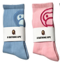 BAPE Ape Head Line Socks