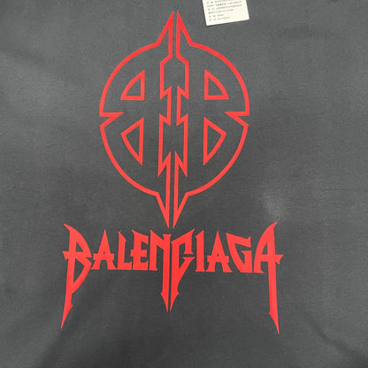 Balenciaga Metal BB Stencil Medium Fit T-Shirt