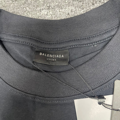 Balenciaga Metal BB Stencil Medium Fit T-Shirt