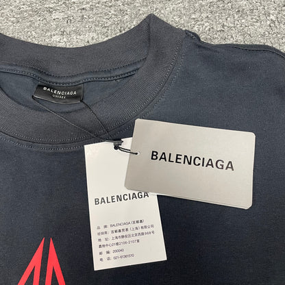 Balenciaga Metal BB Stencil Medium Fit T-Shirt