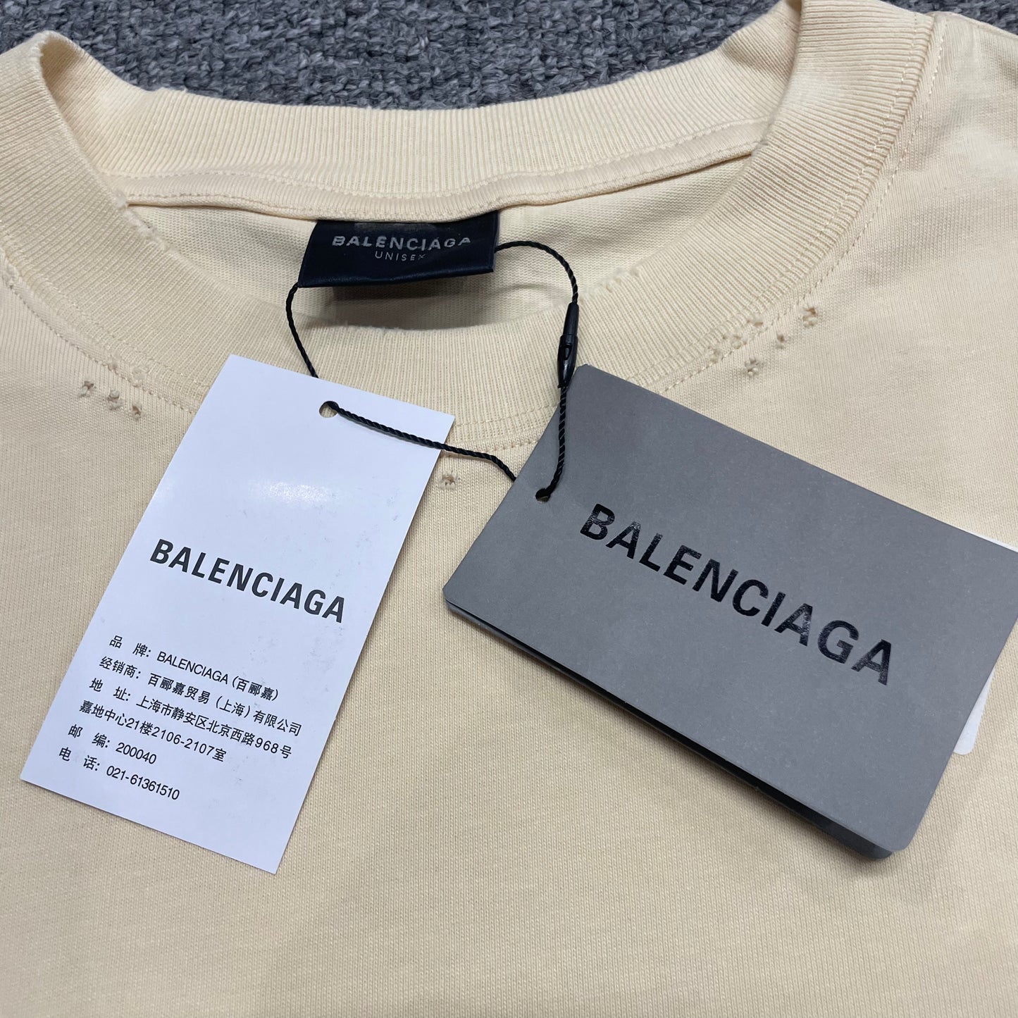Balenciaga Music x Angelo Badalamenti "The Torch Theme" Series T-shirt