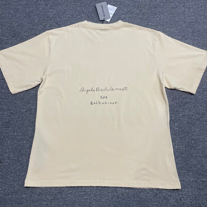 Balenciaga Music x Angelo Badalamenti "The Torch Theme" Series T-shirt