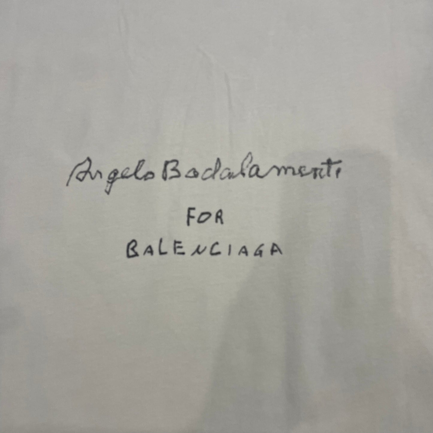 Balenciaga Music x Angelo Badalamenti "The Torch Theme" Series T-shirt