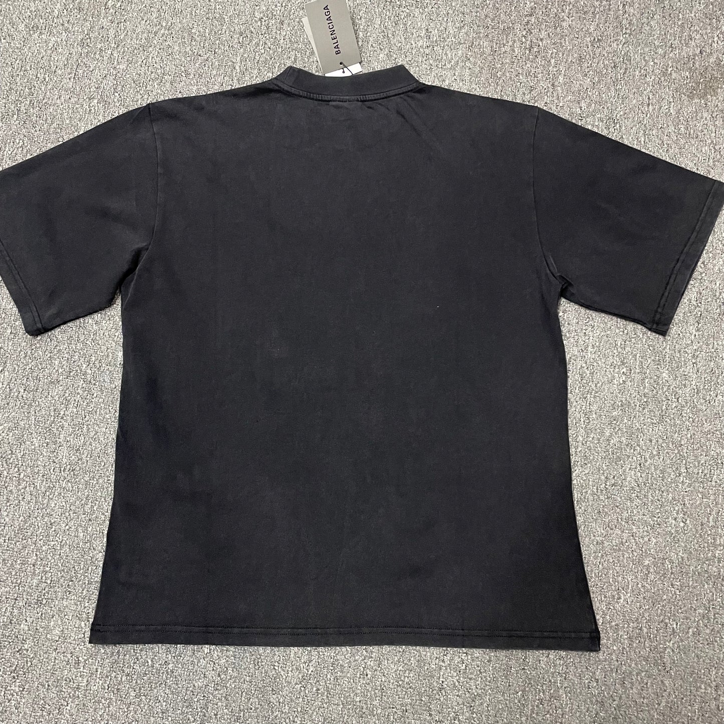 Balenciaga BB Logo Washed T-Shirt
