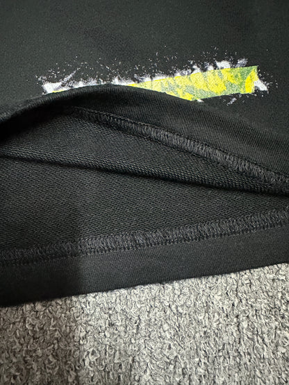 Balenciaga Messy Spray Baggy Sweat Shorts