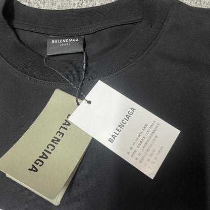 Balenciaga x Alipay SS25 Logo Print Oversized T-Shirt