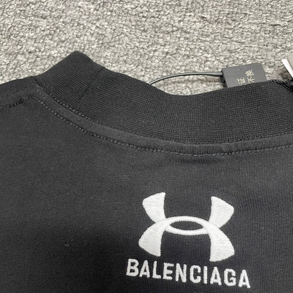 Balenciaga x Under Armour Logo Embroidered T-Shirt