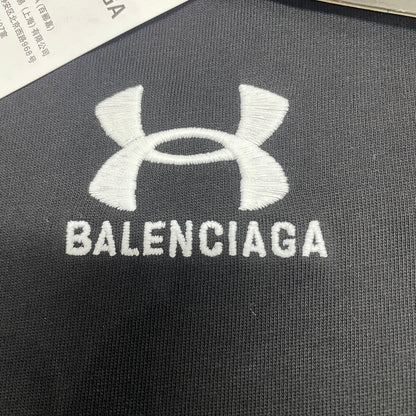 Balenciaga x Under Armour Logo Embroidered T-Shirt