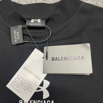 Balenciaga x Under Armour Logo Embroidered T-Shirt