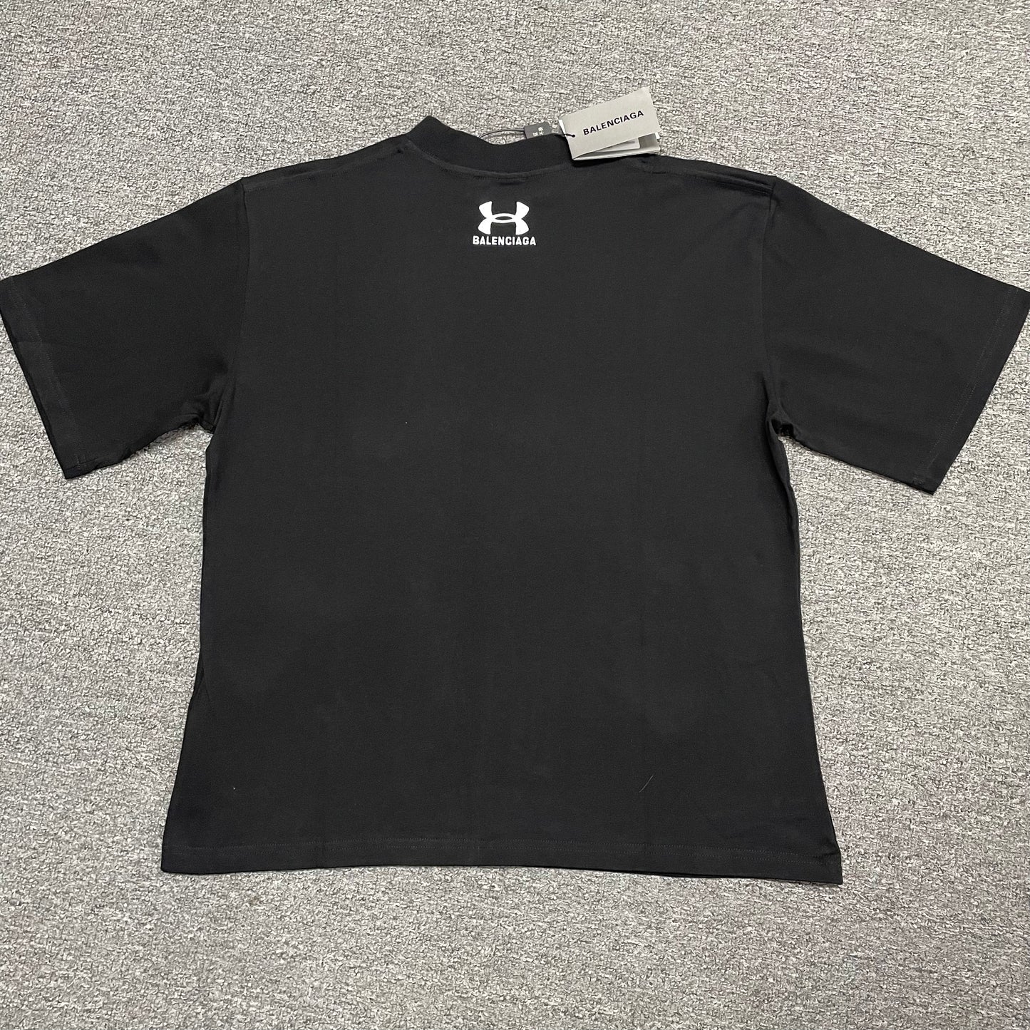 Balenciaga x Under Armour Logo Embroidered T-Shirt