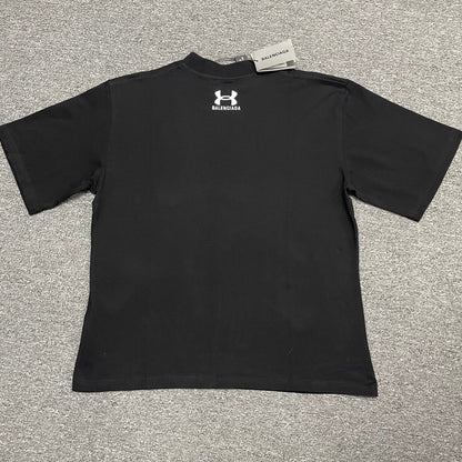 Balenciaga x Under Armour Logo Embroidered T-Shirt
