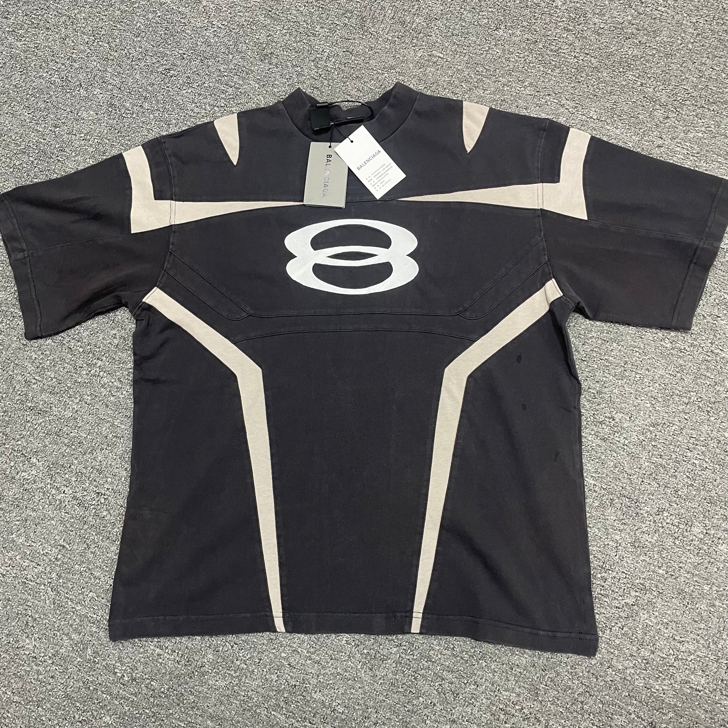 Balenciaga Unity Sports Icon Biker Oversized T-Shirt