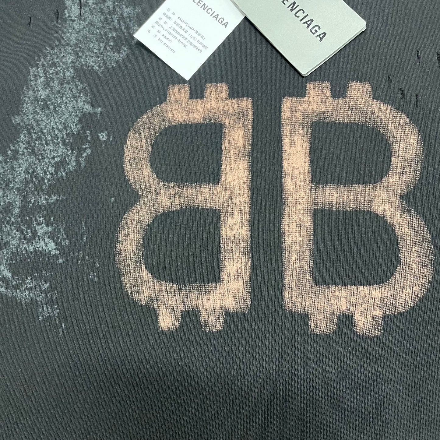 Balenciaga Crypto Oversized T-Shirt