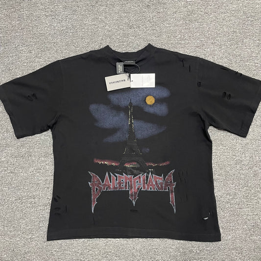 Balenciaga Paris Moon Oversized T-Shirt