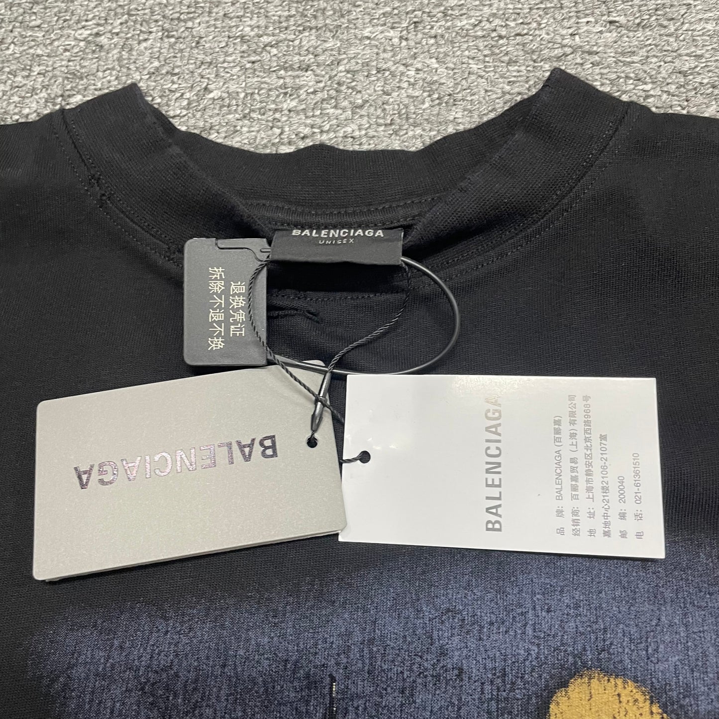 Balenciaga Paris Moon Oversized T-Shirt