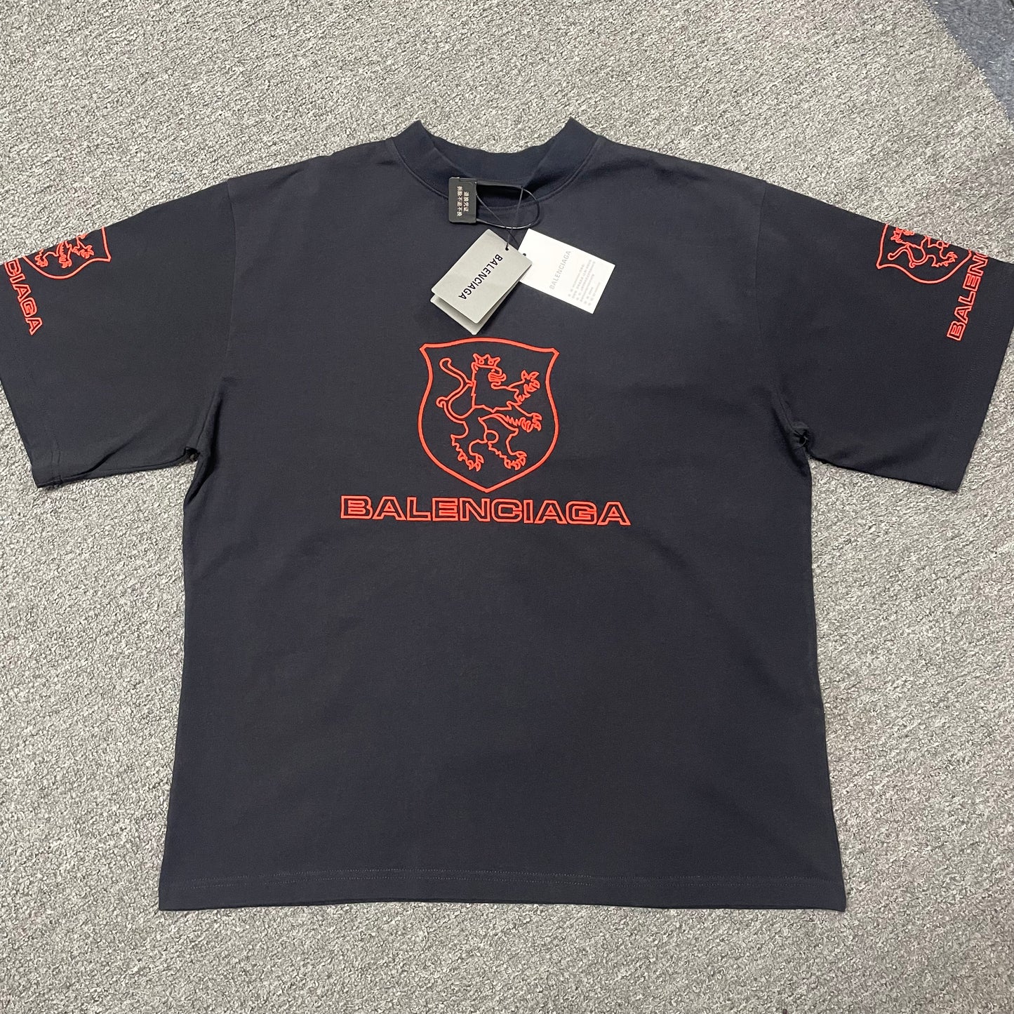 Balenciaga Lion Club Oversized T-Shirt