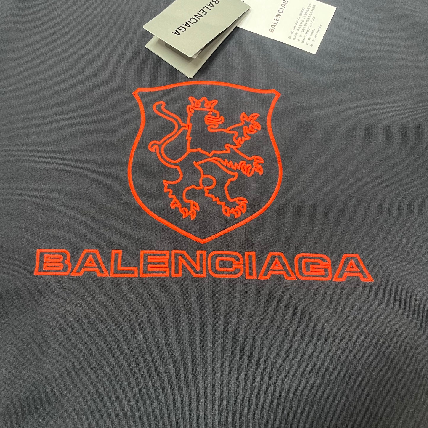 Balenciaga Lion Club Oversized T-Shirt