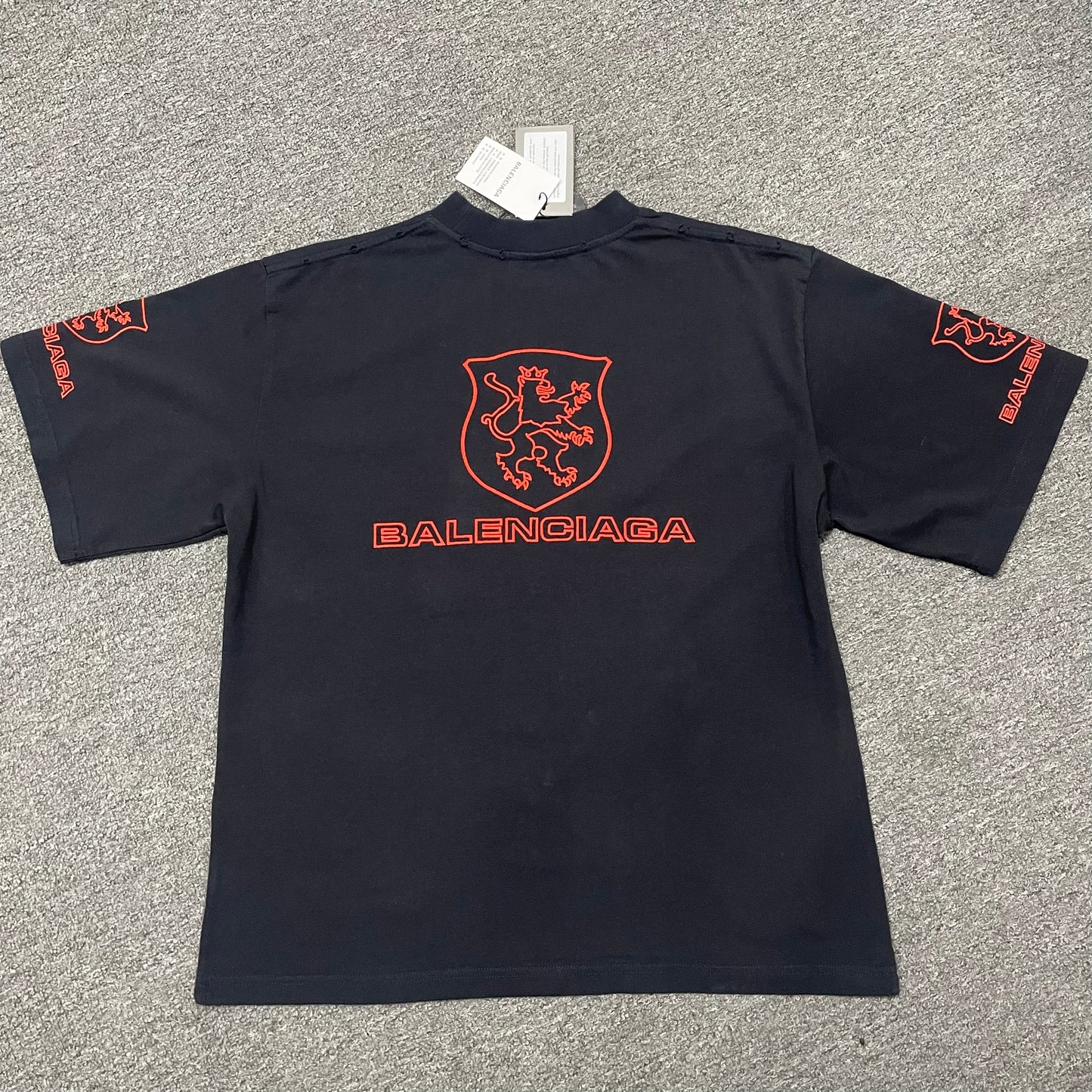 Balenciaga Lion Club Oversized T-Shirt