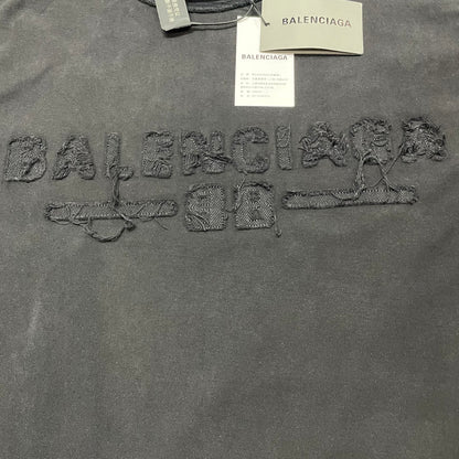 Balenciaga Logo Patch Inside-Out T-Shirt