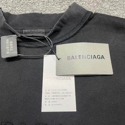 Balenciaga Logo Patch Inside-Out T-Shirt